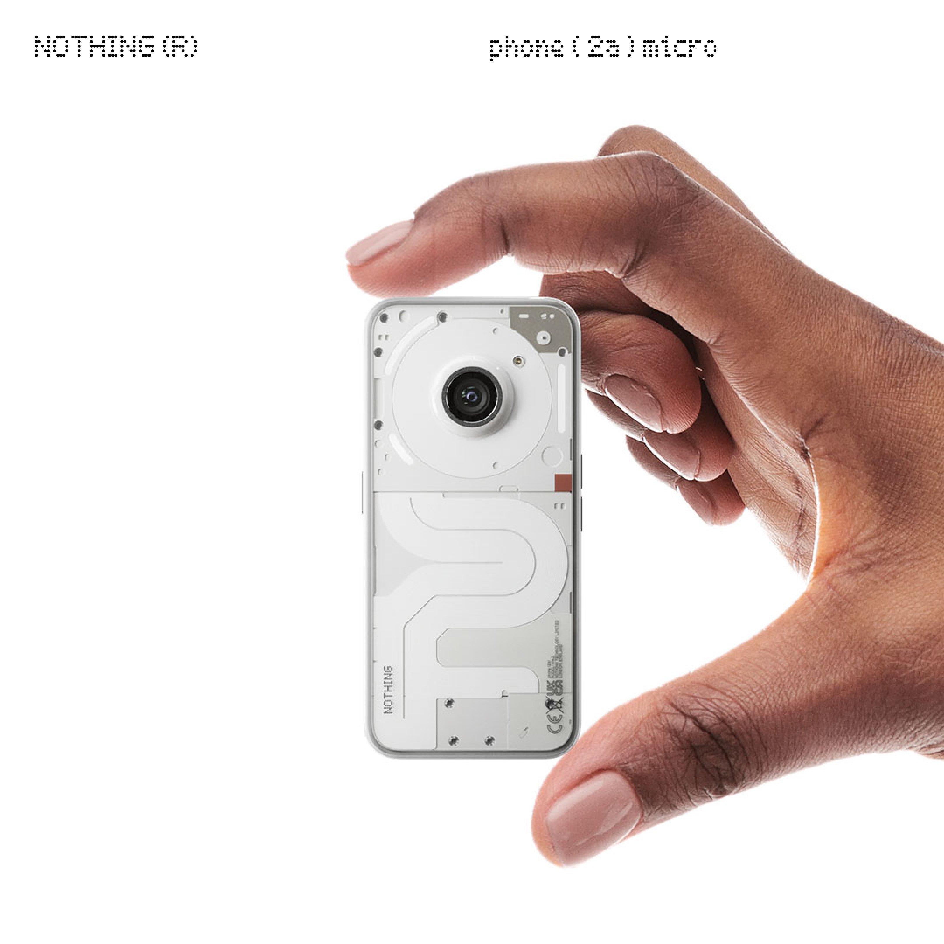 Nothing показала крошечный смартфон Nothing Phone (2a) micro