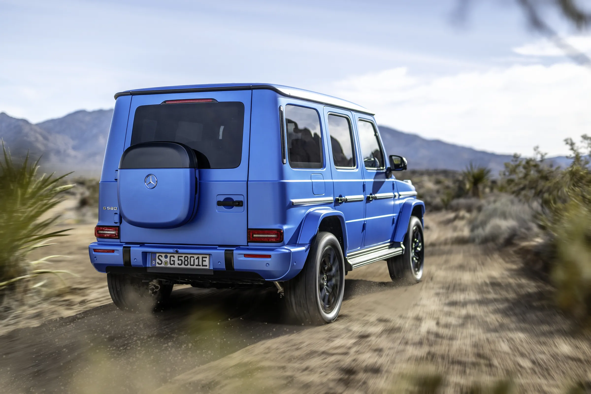 Представлен электрический Гелендваген Mercedes-Benz G580