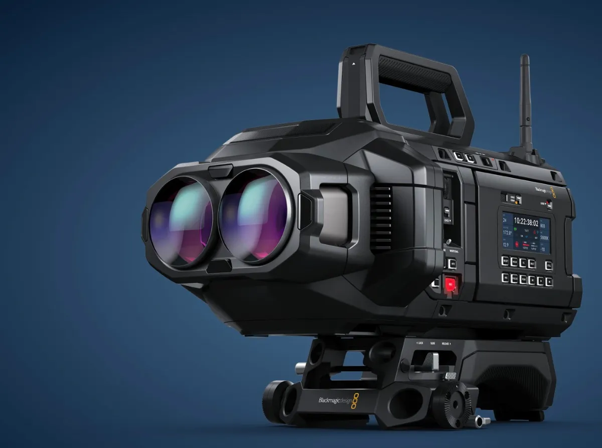 Blackmagic представила камеру для создания 3D-контента для Apple Vision Pro