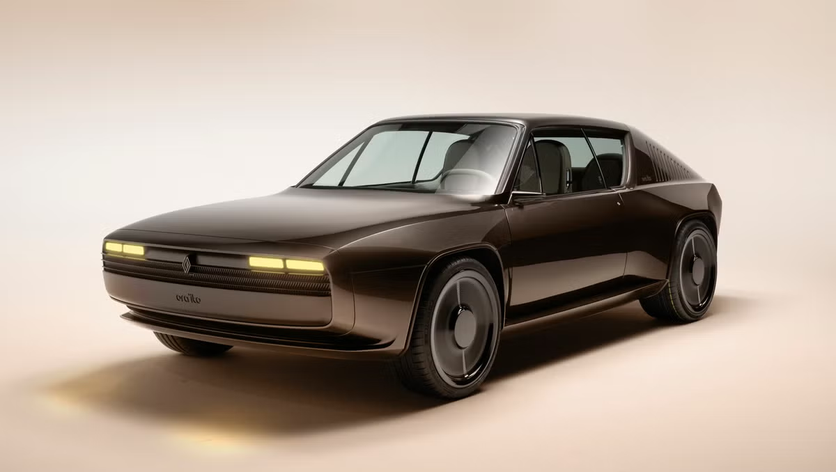 Renault представила электрический рестомод Renault 17