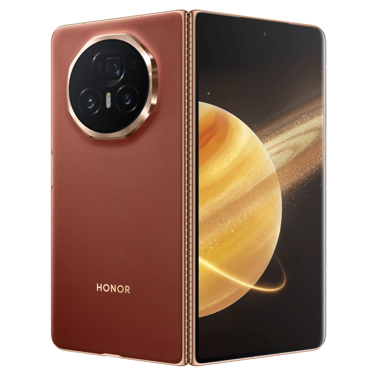 Π‘ΠΌΠ°ΡΡΡΠΎΠ½ HONOR Magic V3, Π·ΠΎΠ»ΠΎΡΠΈΡΡΡΠΉ ΠΊΠΎΡΠΏΡΡ, 4 ΠΊΠ°ΠΌΠ΅ΡΡ, Π²ΡΠΏΡΡΠΊΠ°, ΡΠΊΡΠ°Π½ β ΠΏΠ»Π°Π½Π΅ΡΠ° Π‘Π°ΡΡΡΠ½.