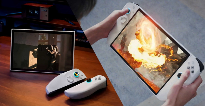 ΠΠ° ΡΠΎΡΠΎ ΠΊΠΎΠ½ΡΠΎΠ»ΠΈ Xbox: ΠΎΠ΄Π½Π° ΠΏΠΎΠΊΠ°Π·ΡΠ²Π°Π΅Ρ ΠΎΠ³Π½Π΅Π½Π½ΡΡ ΠΈΠ³ΡΡ, Π²ΡΠΎΡΠ°Ρ β ΠΏΠ΅ΡΡΠΎΠ½Π°ΠΆΠ° Π² Π·Π΄Π°Π½ΠΈΠΈ, ΡΡΠ΄ΠΎΠΌ Π±Π΅Π»ΡΠΉ Π³Π΅ΠΉΠΌΠΏΠ°Π΄.