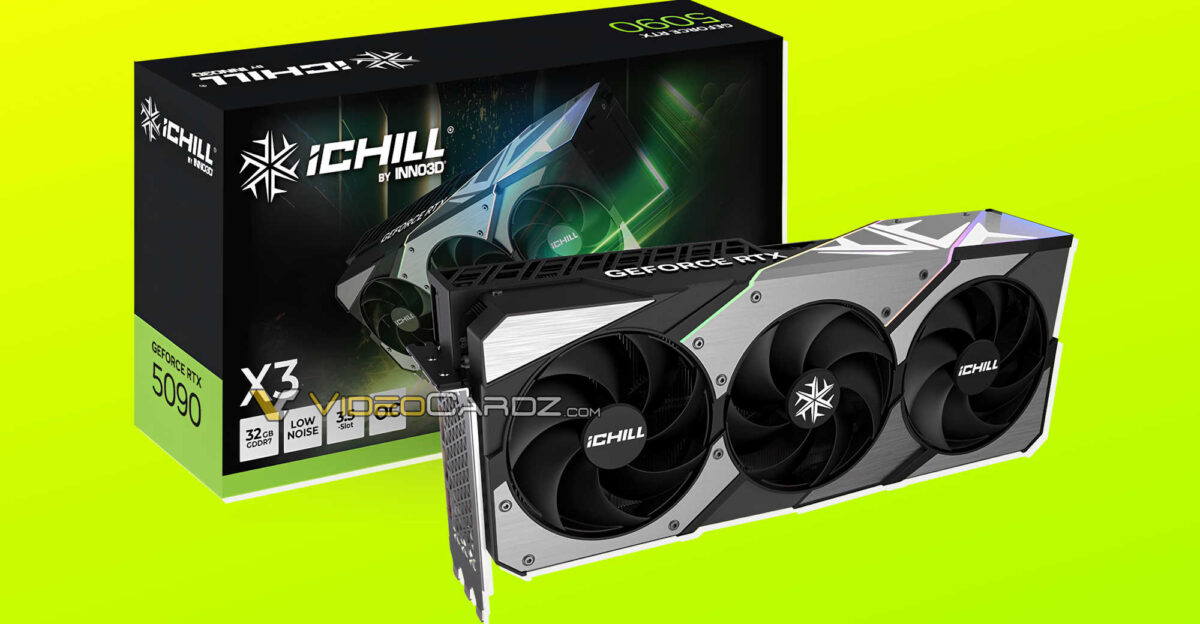 В Сеть выложили первые изображения GeForce RTX 5090