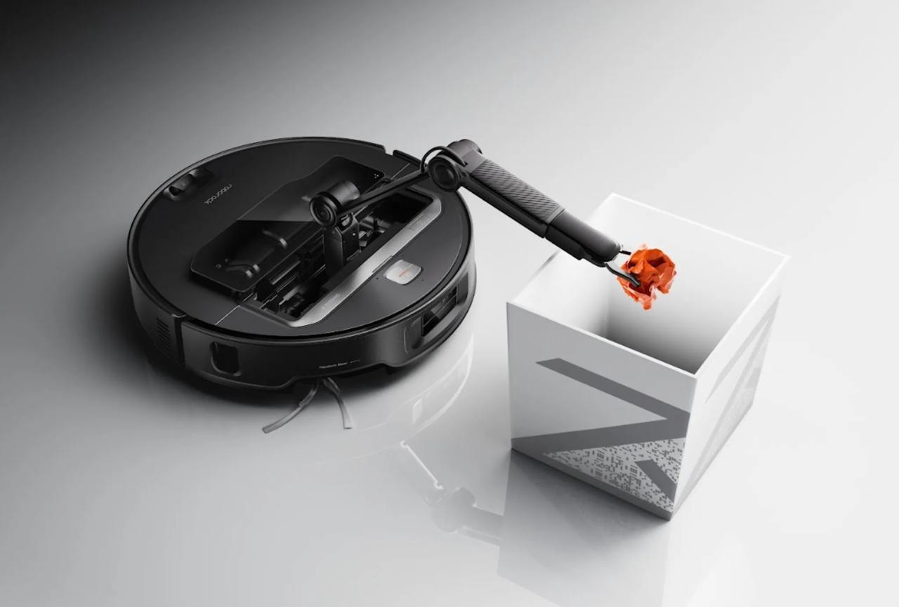 Roborock представила робот-пылесос с встроенной рукой