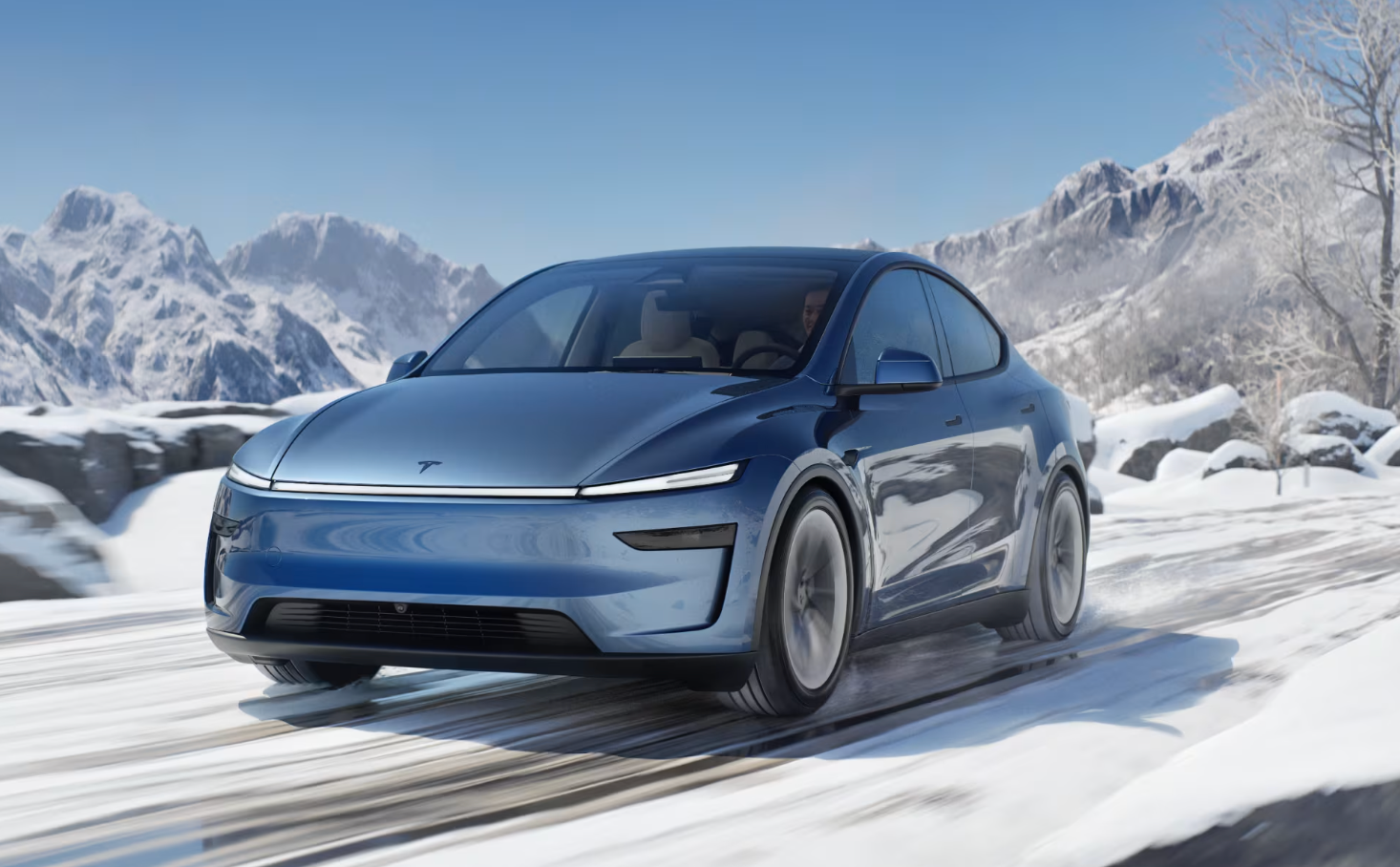 Представлена обновлённая Tesla Model Y 2025