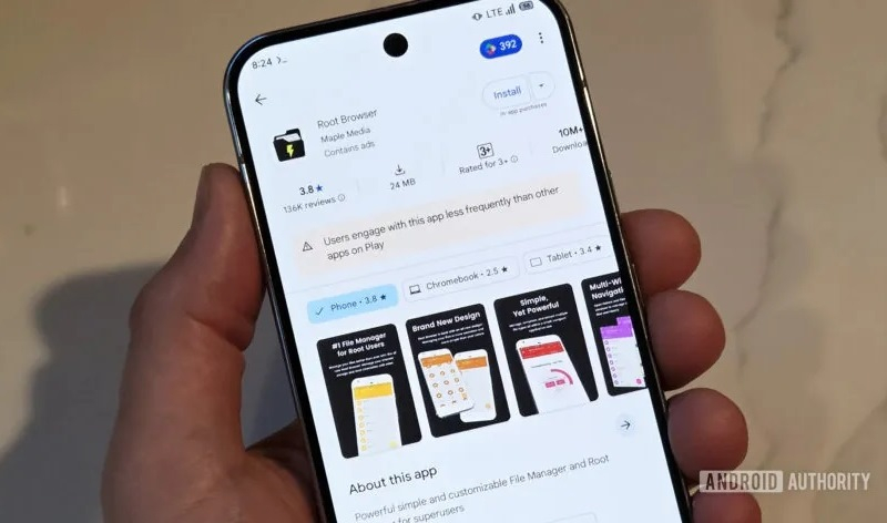 Google Play начал предупреждать пользователей о некачественных приложениях