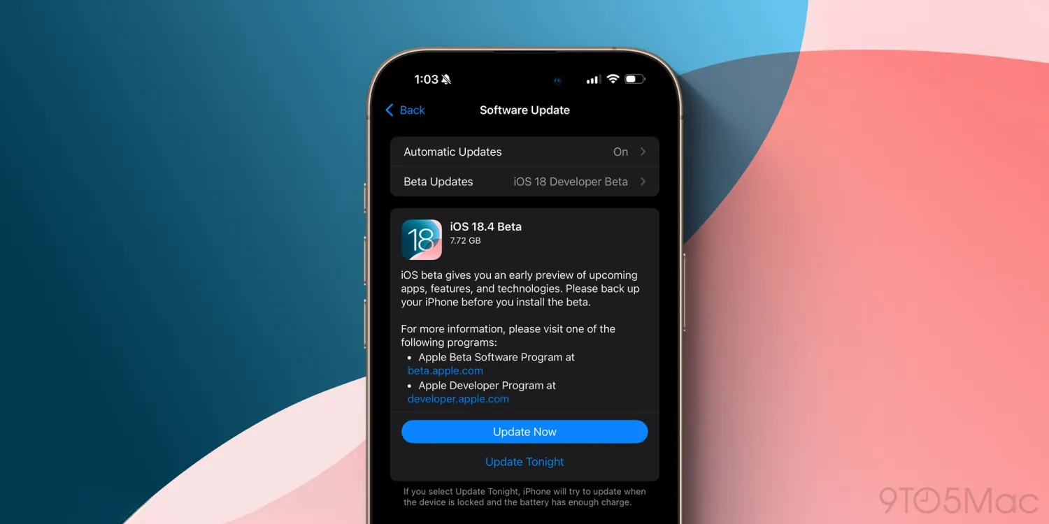Apple выпустила бета-версию iOS 18.4: Что нового?