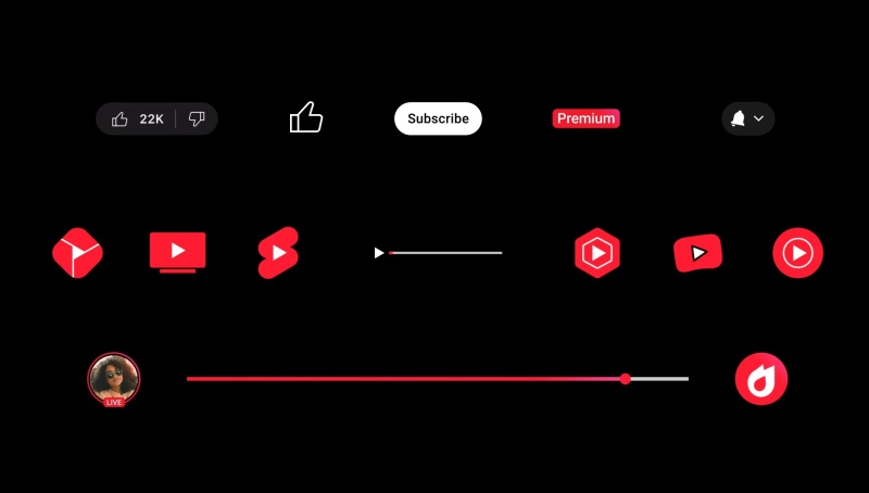 ΠΠ½ΡΠ΅ΡΡΠ΅ΠΉΡ YouTube: ΠΊΠ½ΠΎΠΏΠΊΠΈ Play/Pause/Volume, ΠΏΠΎΠ΄ΠΏΠΈΡΠΊΠ°, ΠΈΠ·Π±ΡΠ°Π½Π½ΠΎΠ΅, ΠΏΡΠ΅ΠΌΠΈΡΠΌ, ΠΊΠ°ΡΠ΅ΡΡΠ²ΠΎ Π²ΠΈΠ΄Π΅ΠΎ, Π·Π²ΡΠΊ, ΠΏΡΠΎΡΠΈΠ»Ρ.