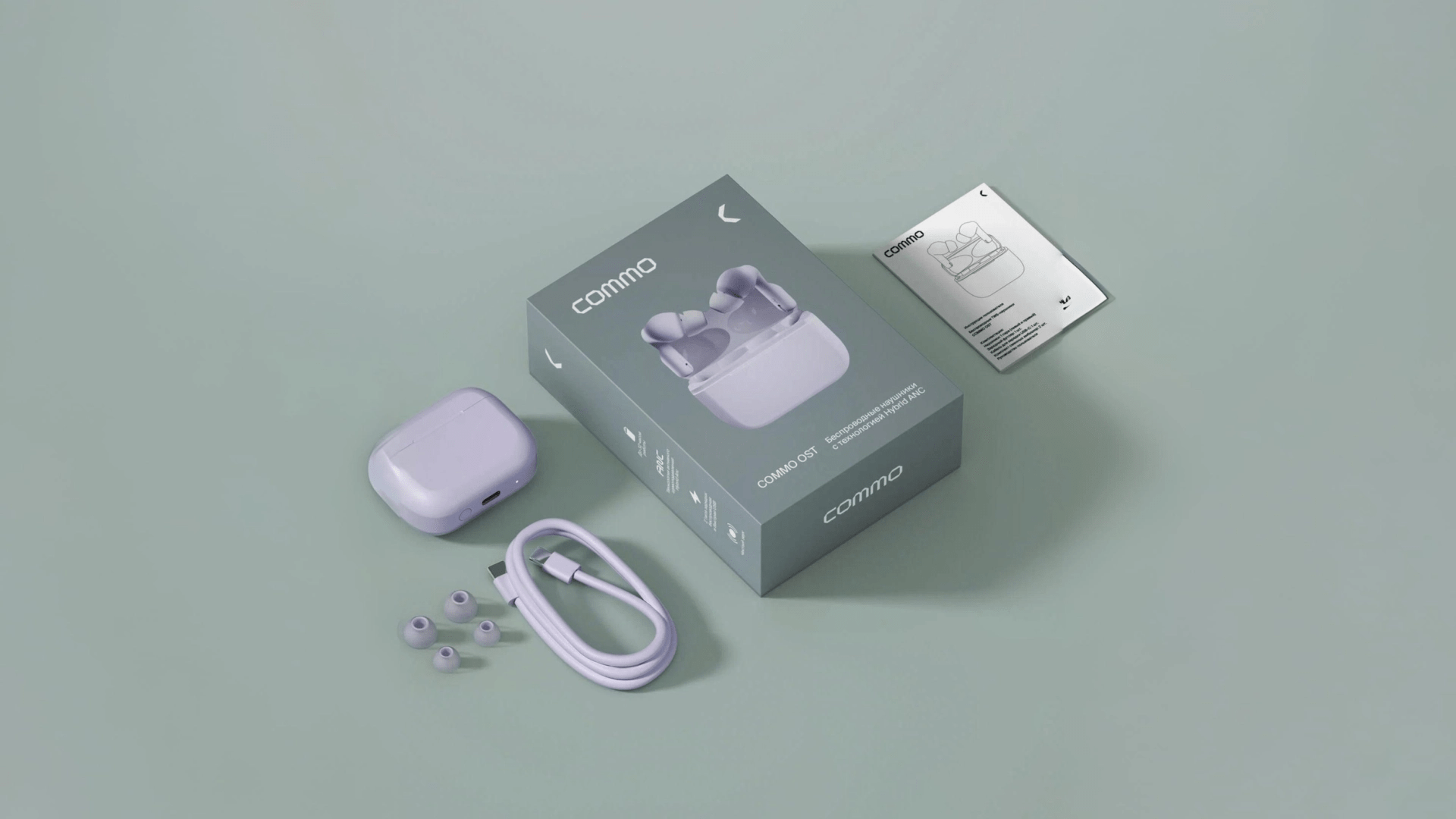Яндекс представил свои TWS-наушники Commo OST Earphones с шумоподавлением