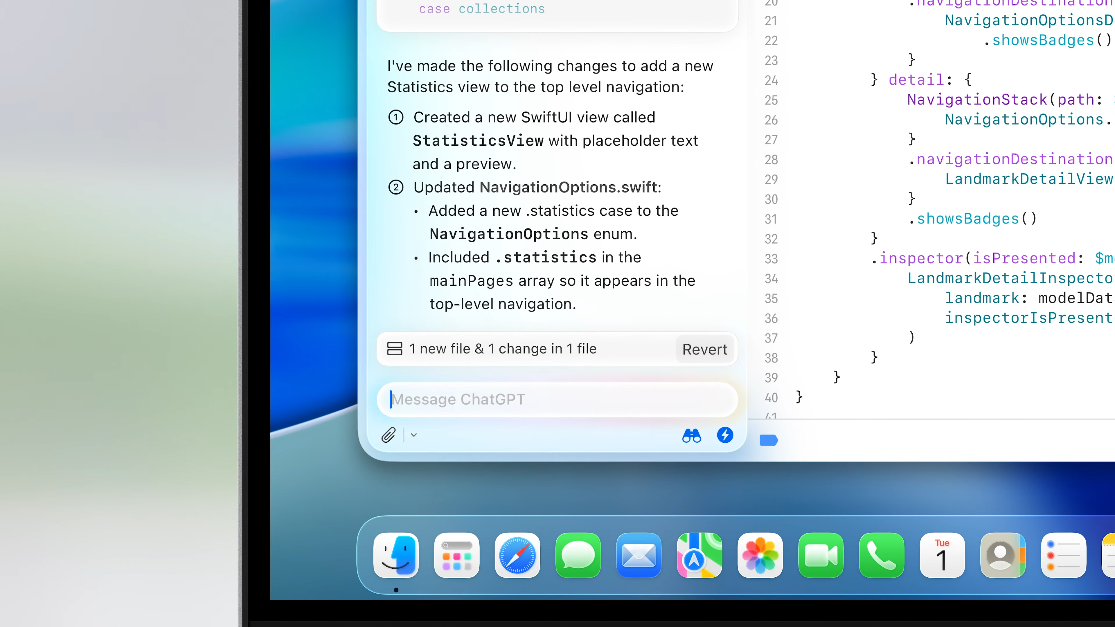 Apple добавила ChatGPT и другие ИИ в Xcode