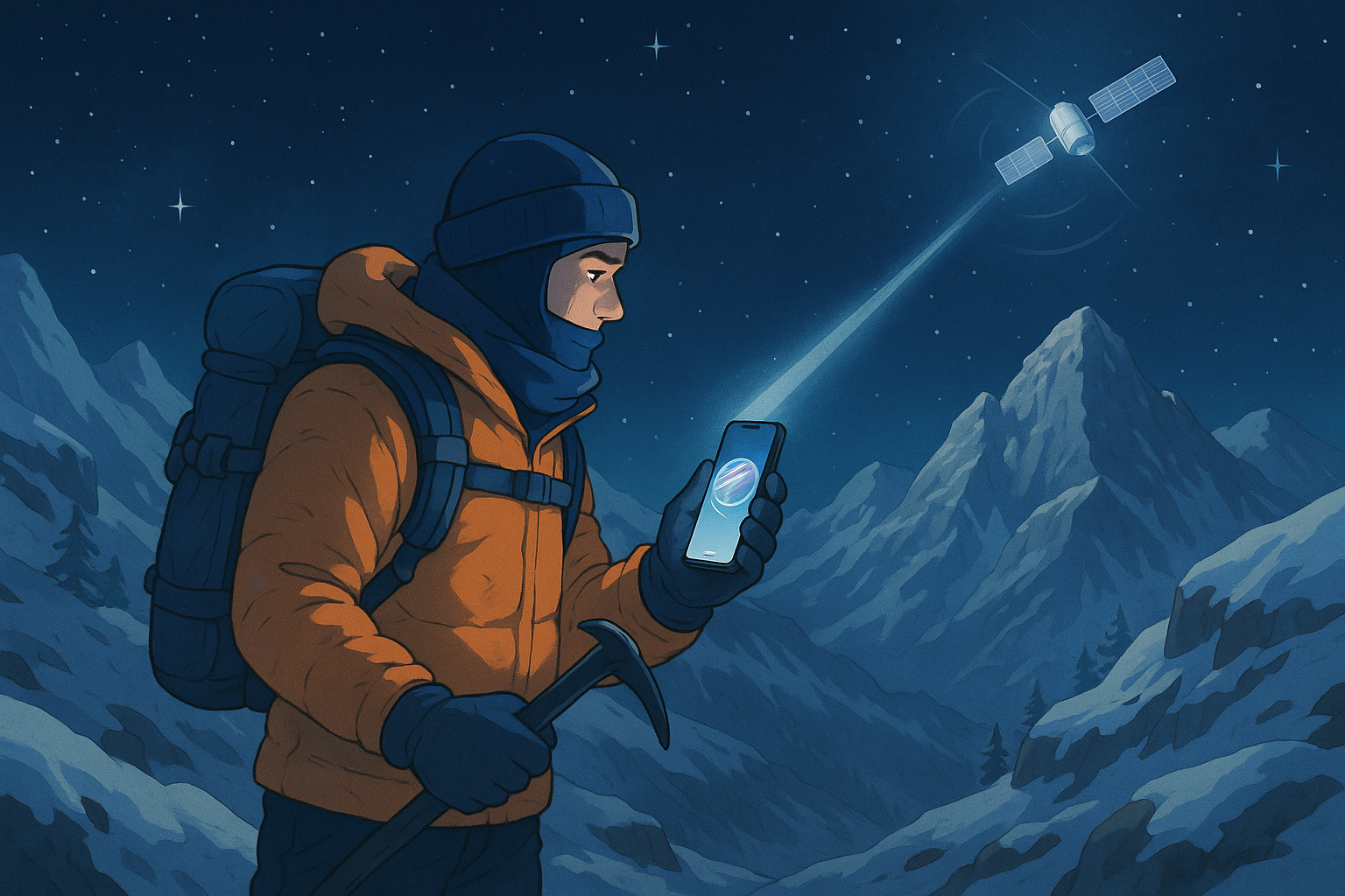 Спутниковая связь iPhone помогла спастись альпинисту в Колорадо