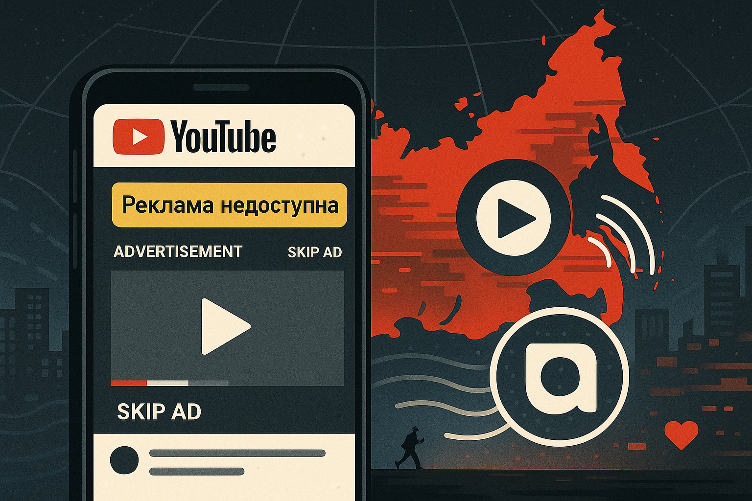 YouTube меняет принцип показа рекламы для русскоязычных пользователей