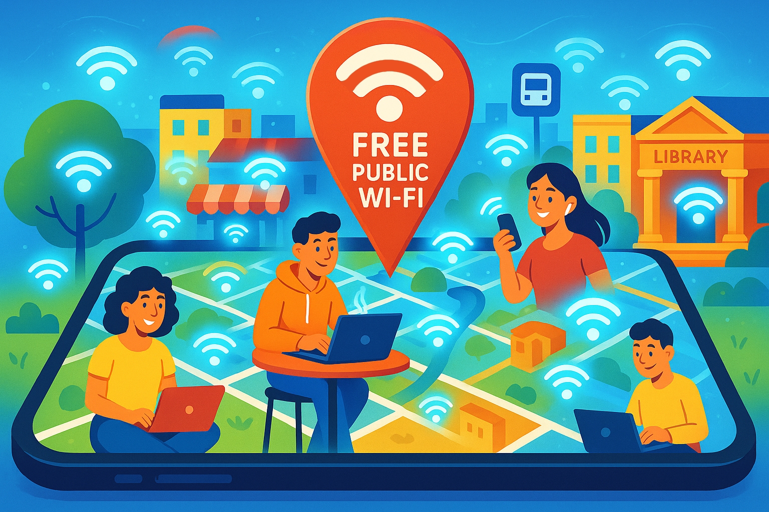 В Нижегородской области появилась карта публичных точек Wi-Fi