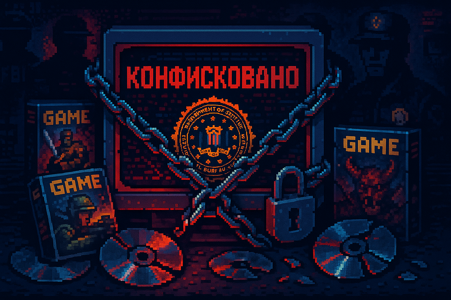 ФБР конфисковало крупнейшие пиратские сайты с видеоиграми