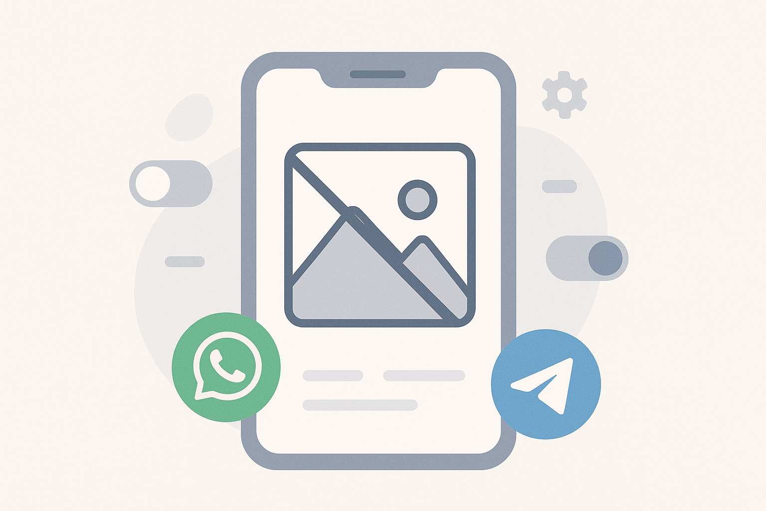 Как отключить автосохранение фото в WhatsApp* и Telegram