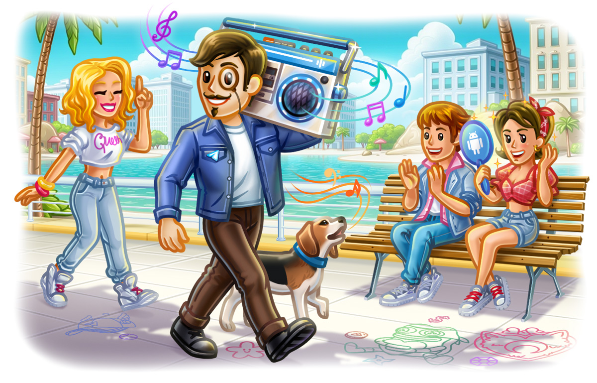 Telegram представил обновление: музыка в профилях, новые профили, темы на основе подарков