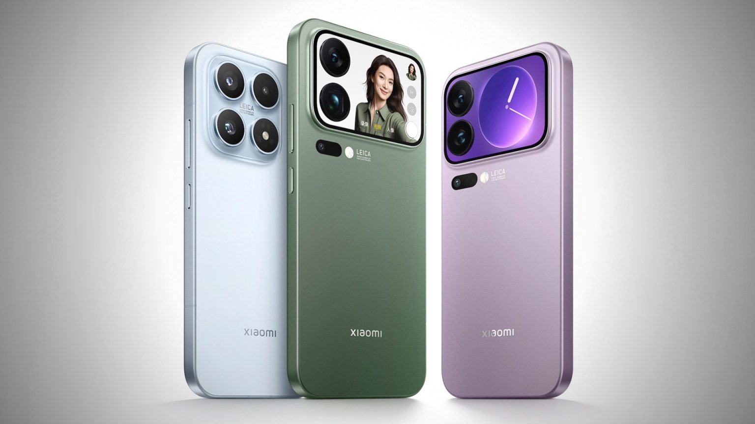 В Китае представили Xiaomi 17 и 17 Pro с дополнительным дисплеем сзади