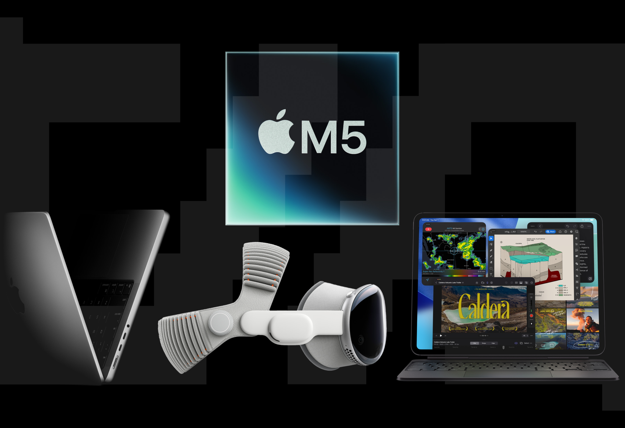 Apple представила обновлённые Vision Pro, MacBook Pro и iPad Pro: что нового
