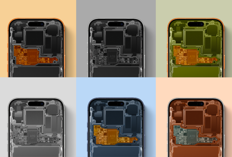 Подборка обоев с внутренностями iPhone 17 Pro и 17 Pro Max