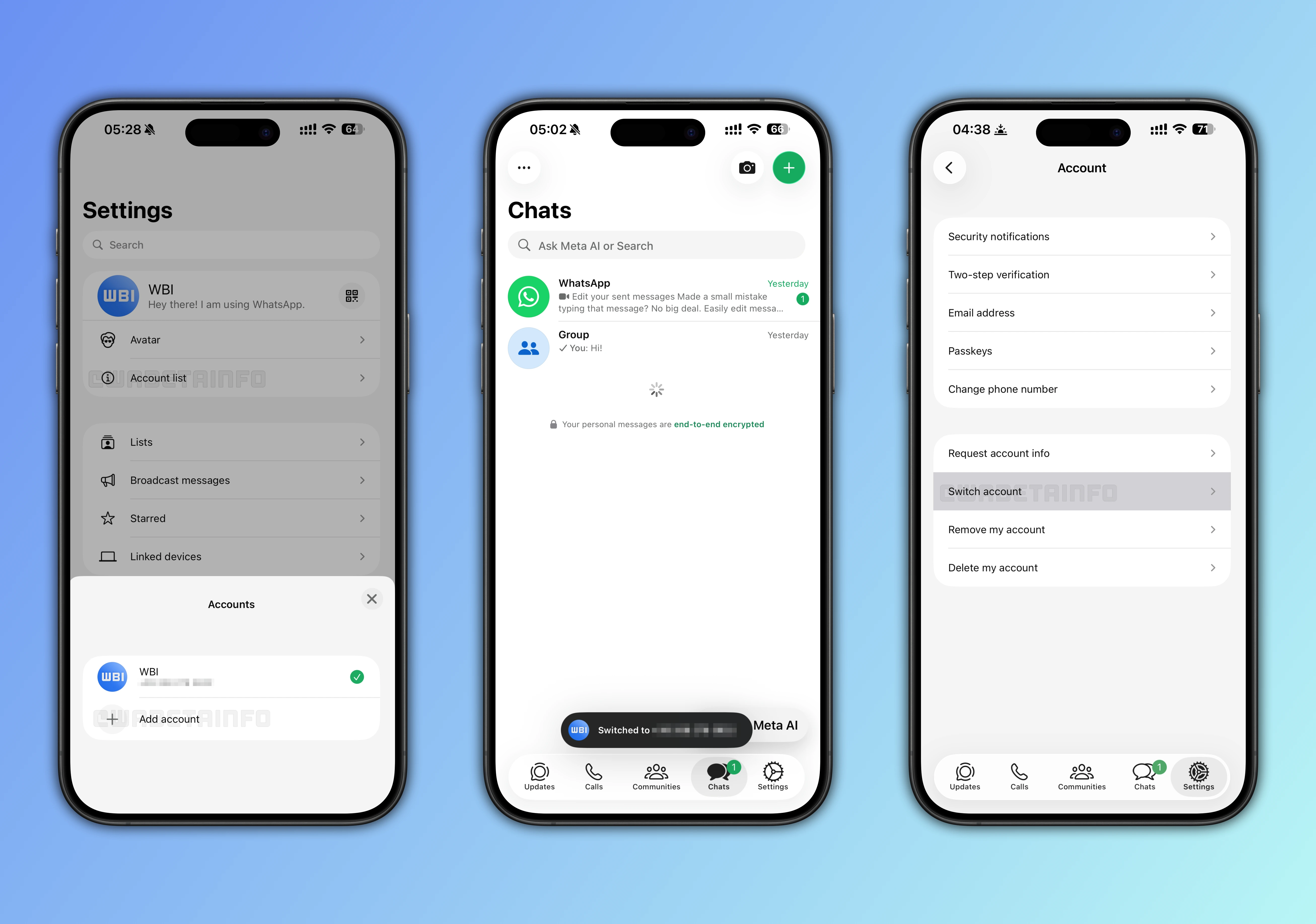 WhatsApp сможет поддерживать несколько аккаунтов на одном iPhone