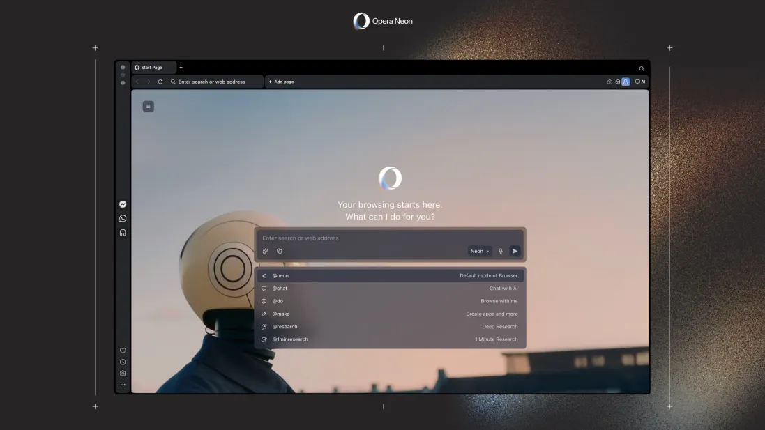 Opera открыла доступ к ИИ-браузеру Neon за $20 в месяц