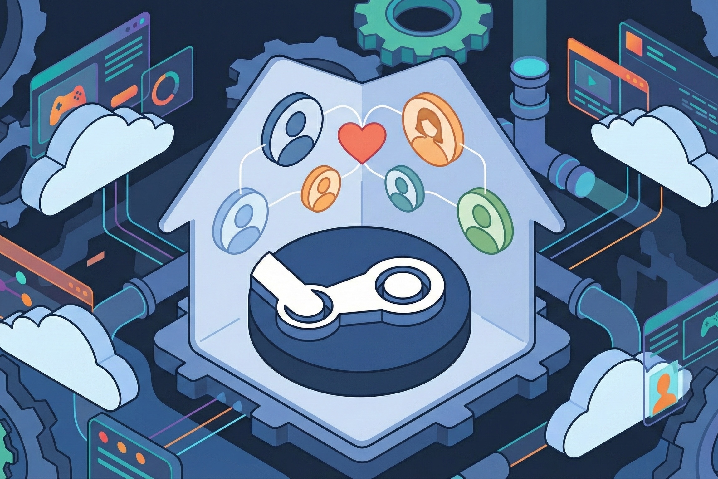 Как создать семью в Steam: полное руководство по экономии на играх