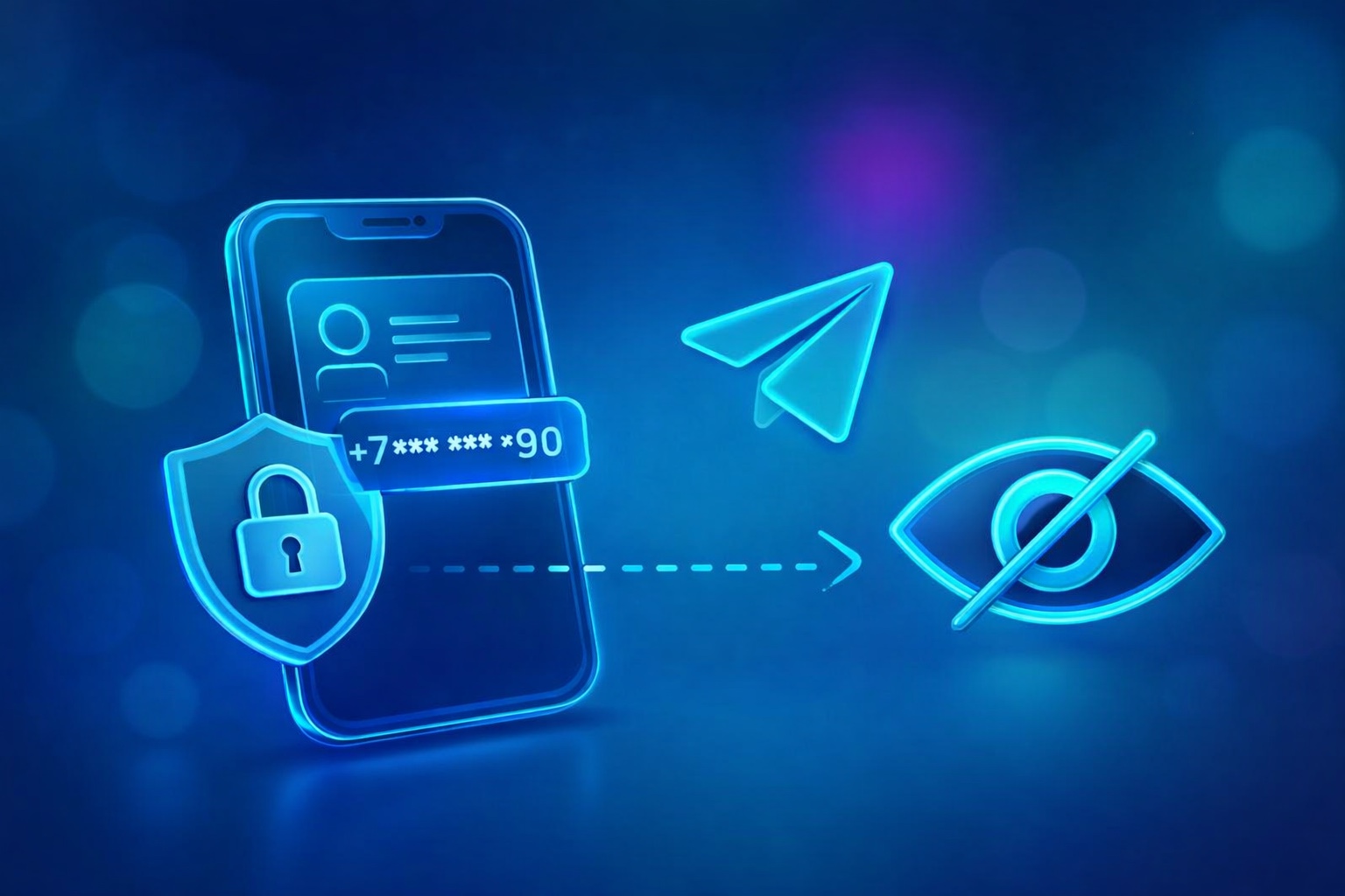 Как скрыть номер телефона в Telegram