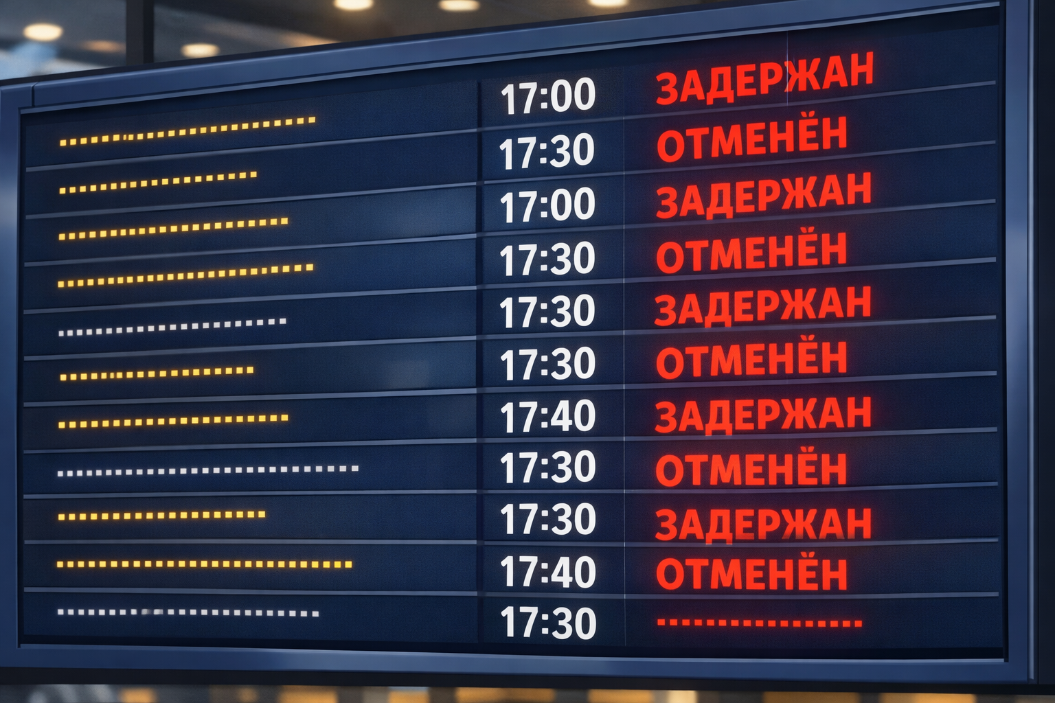 Сбои у российских авиакомпаний: что случилось