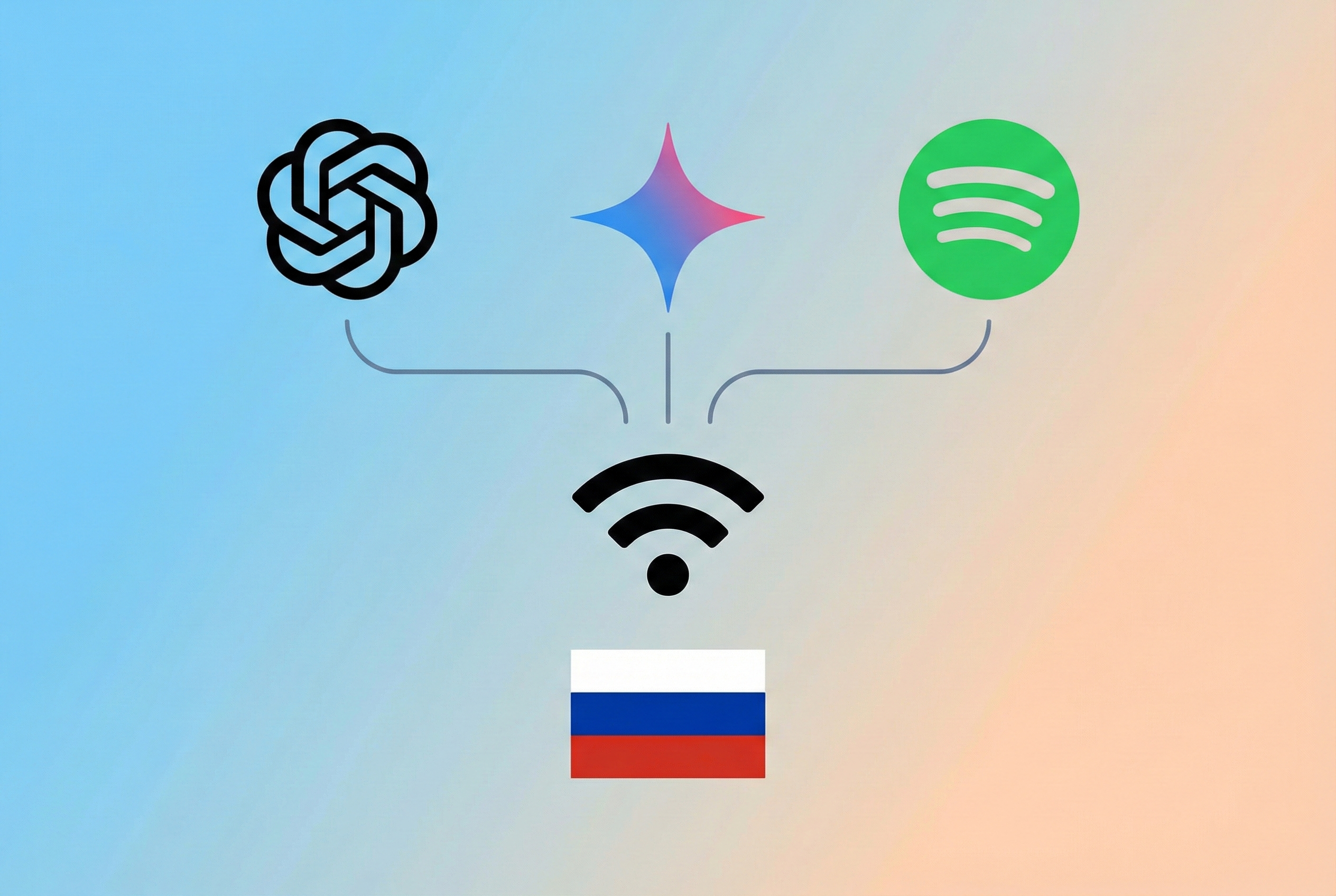 Как пользоваться ChatGPT, Gemini, Spotify и другими сервисами в России без VPN