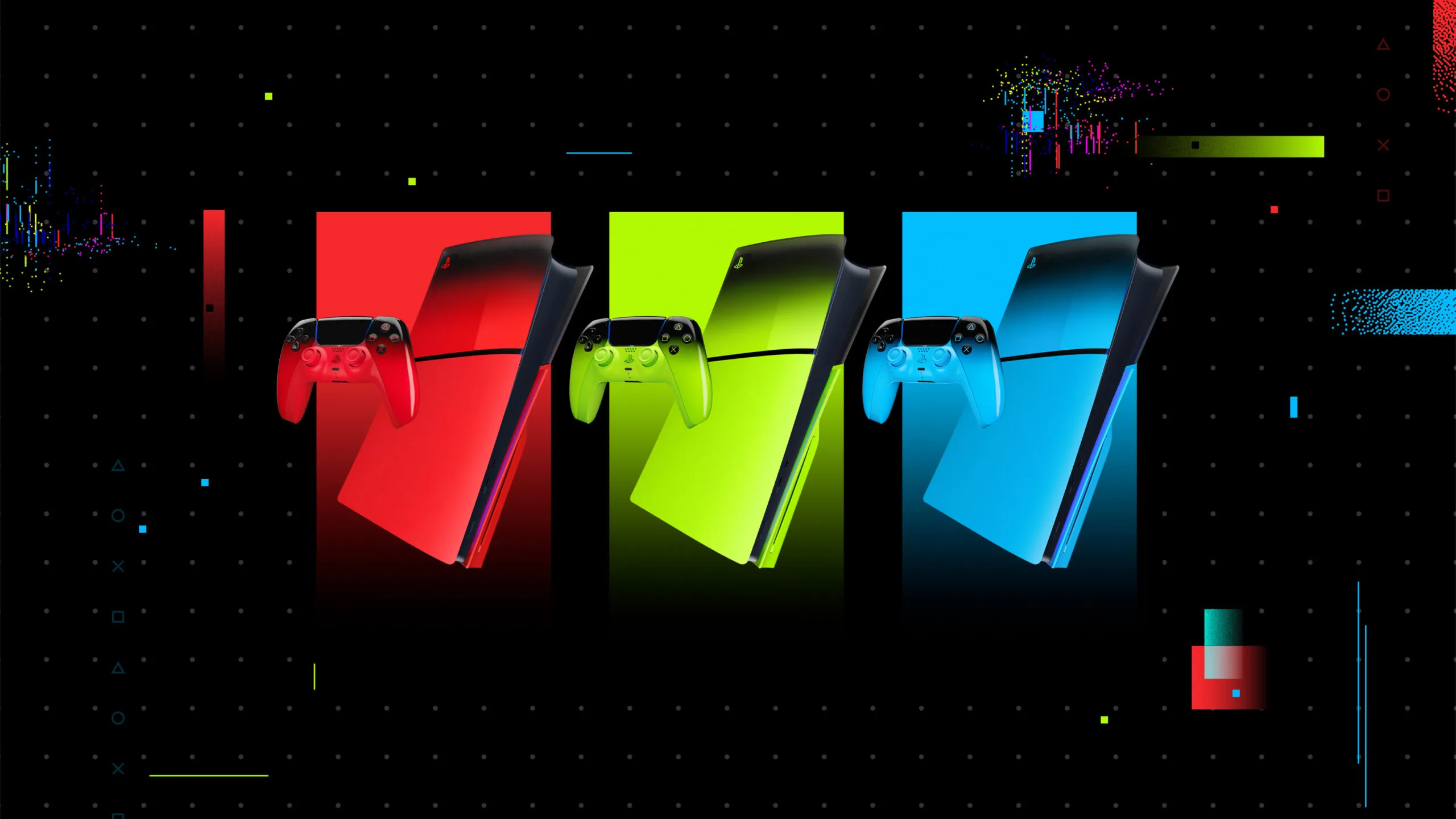 Sony анонсировала коллекцию Hyperpop для PlayStation 5: аксессуары в расцветках RGB