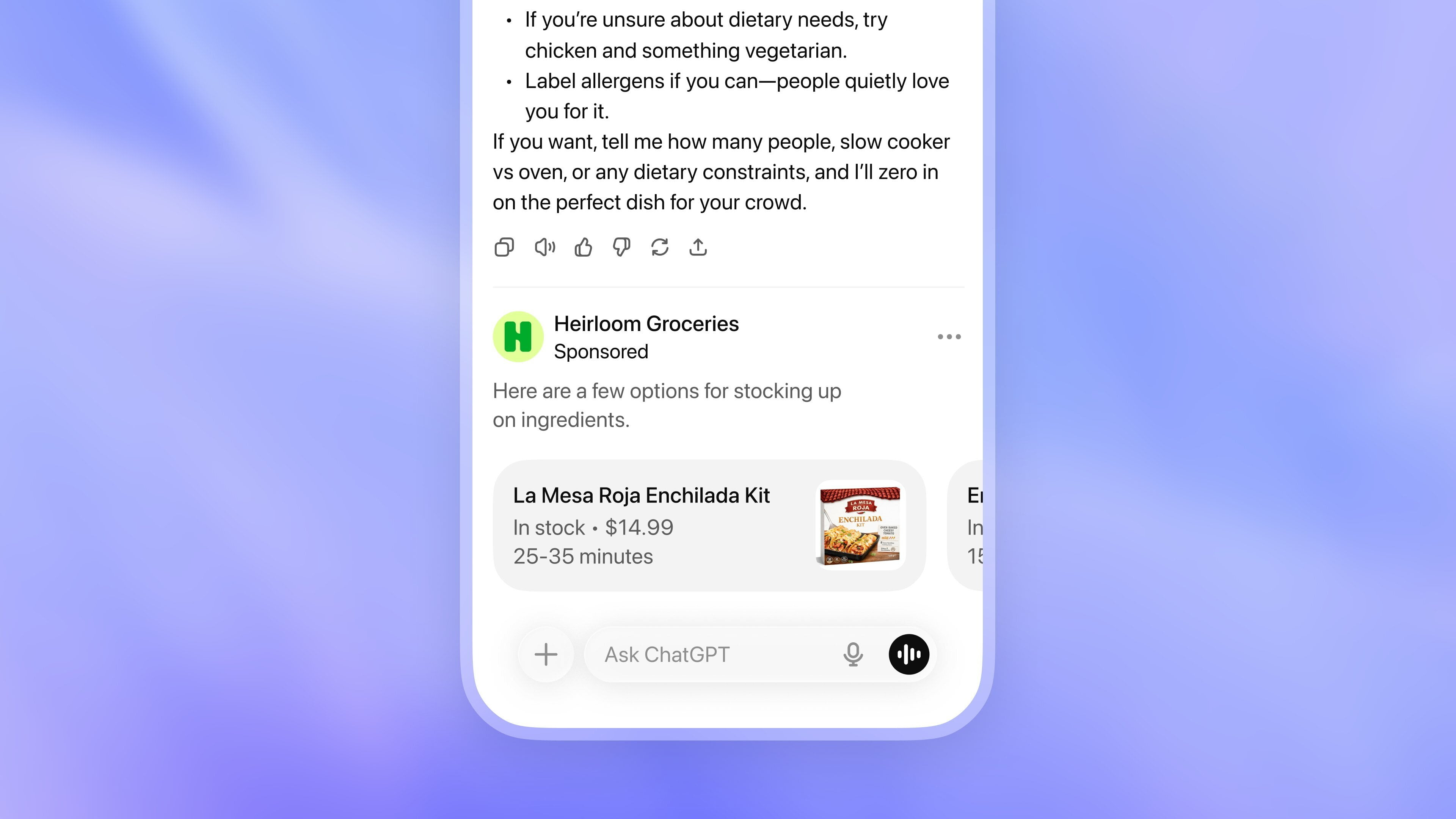 OpenAI запустила тестирование рекламы в ChatGPT для бесплатных пользователей в США