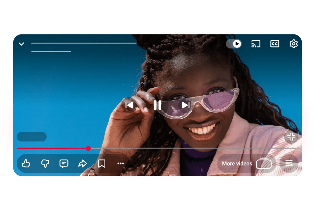 Пользователи пожаловались на изменение дизайна в плеере YouTube