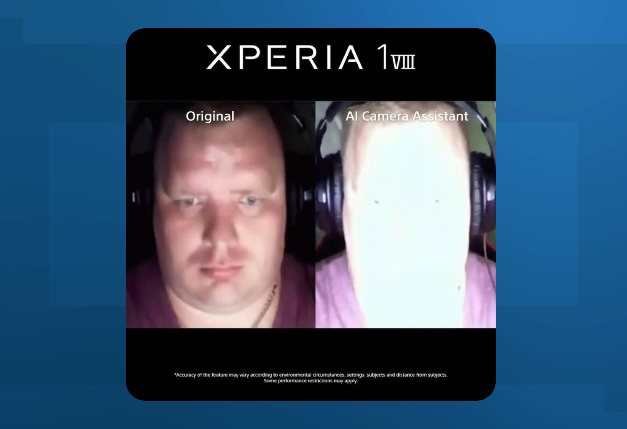 ИИ-режим улучшения фото от Sony стал мемом, потому что ИИ слишком высветляет картинку
