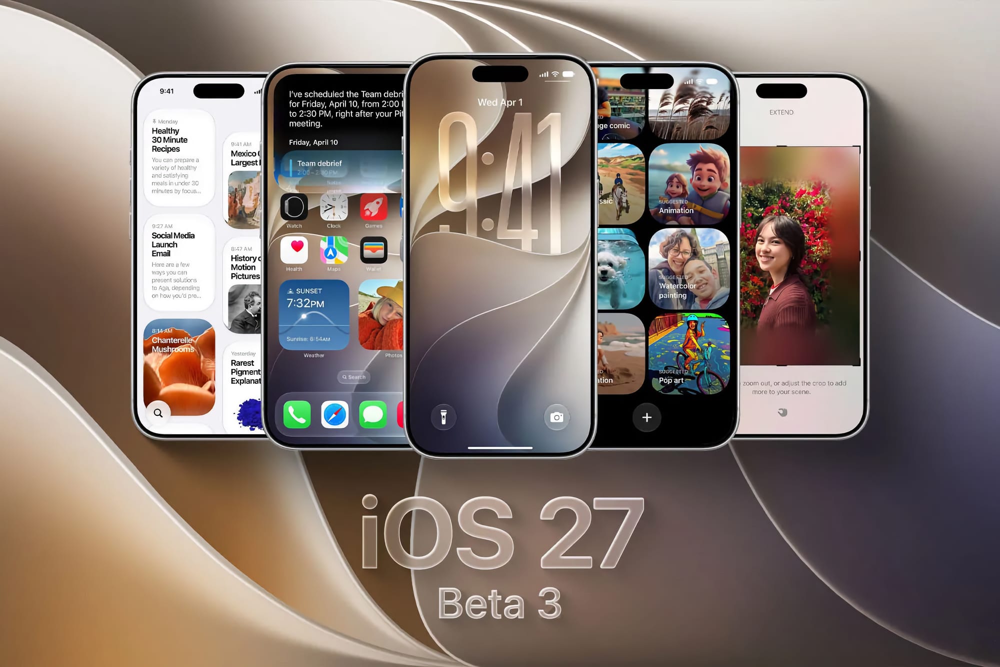 Что нового в iOS 27 beta 3: публичная бета уже близко