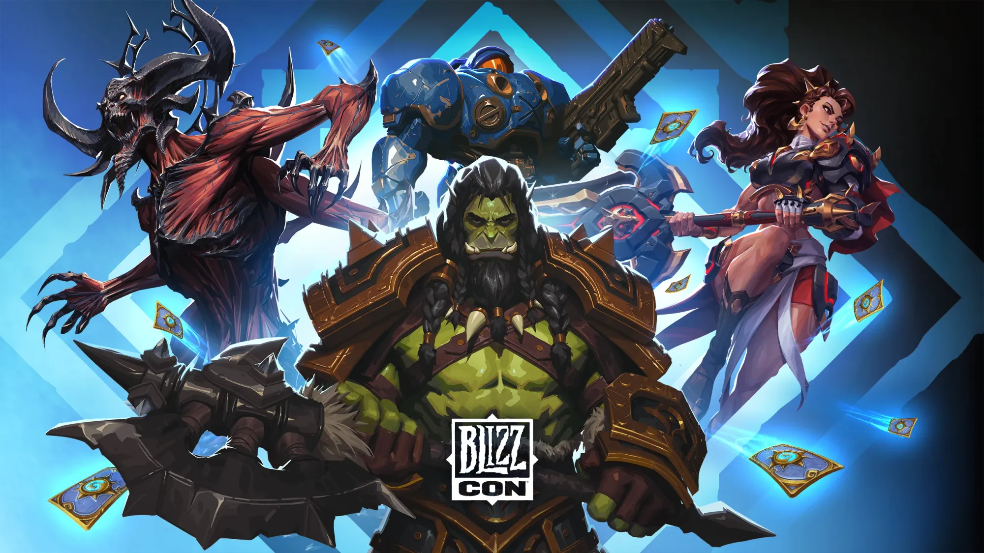 Blizzard анонсировала Diablo V, шутер по StarCraft и первую за 23 года кампанию для Warcraft III