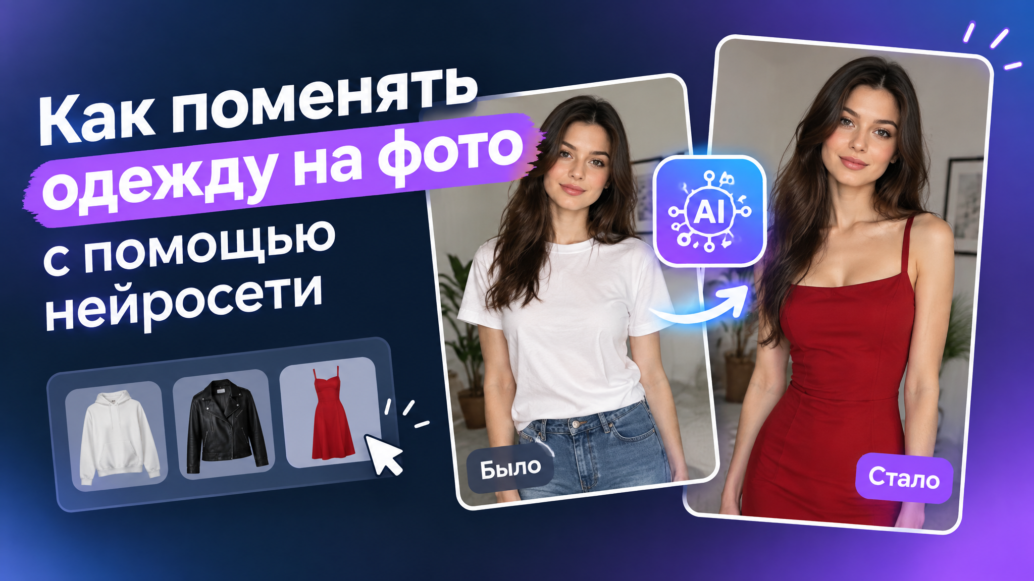Как поменять одежду на фото с помощью нейросети — ТОП-7 ИИ для виртуальной примерки и рабочие промпты