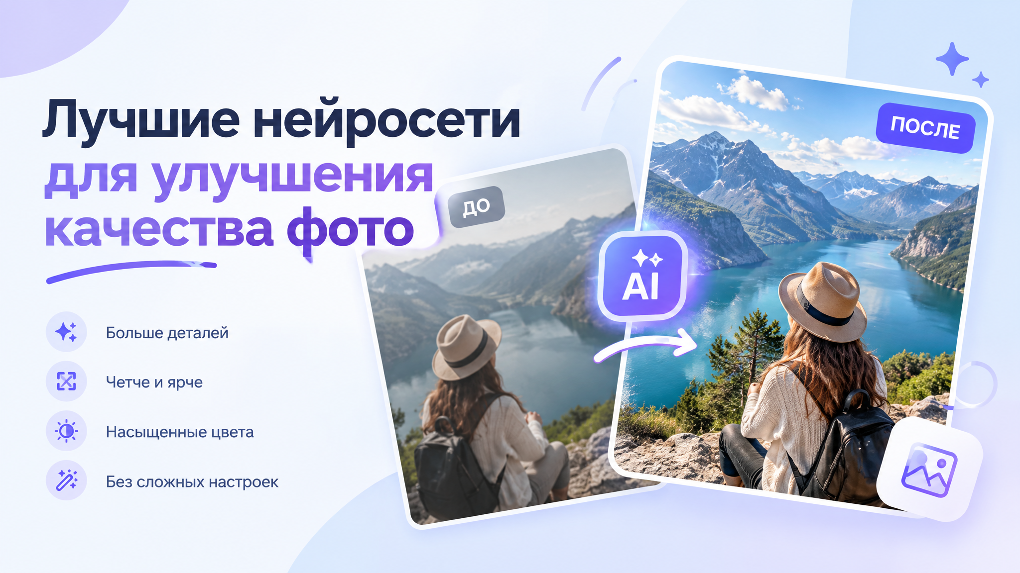 Лучшие нейросети для улучшения качества фото: ТОП-6 ИИ для апскейла до 4K и ретуши без Photoshop + рабочие промпты
