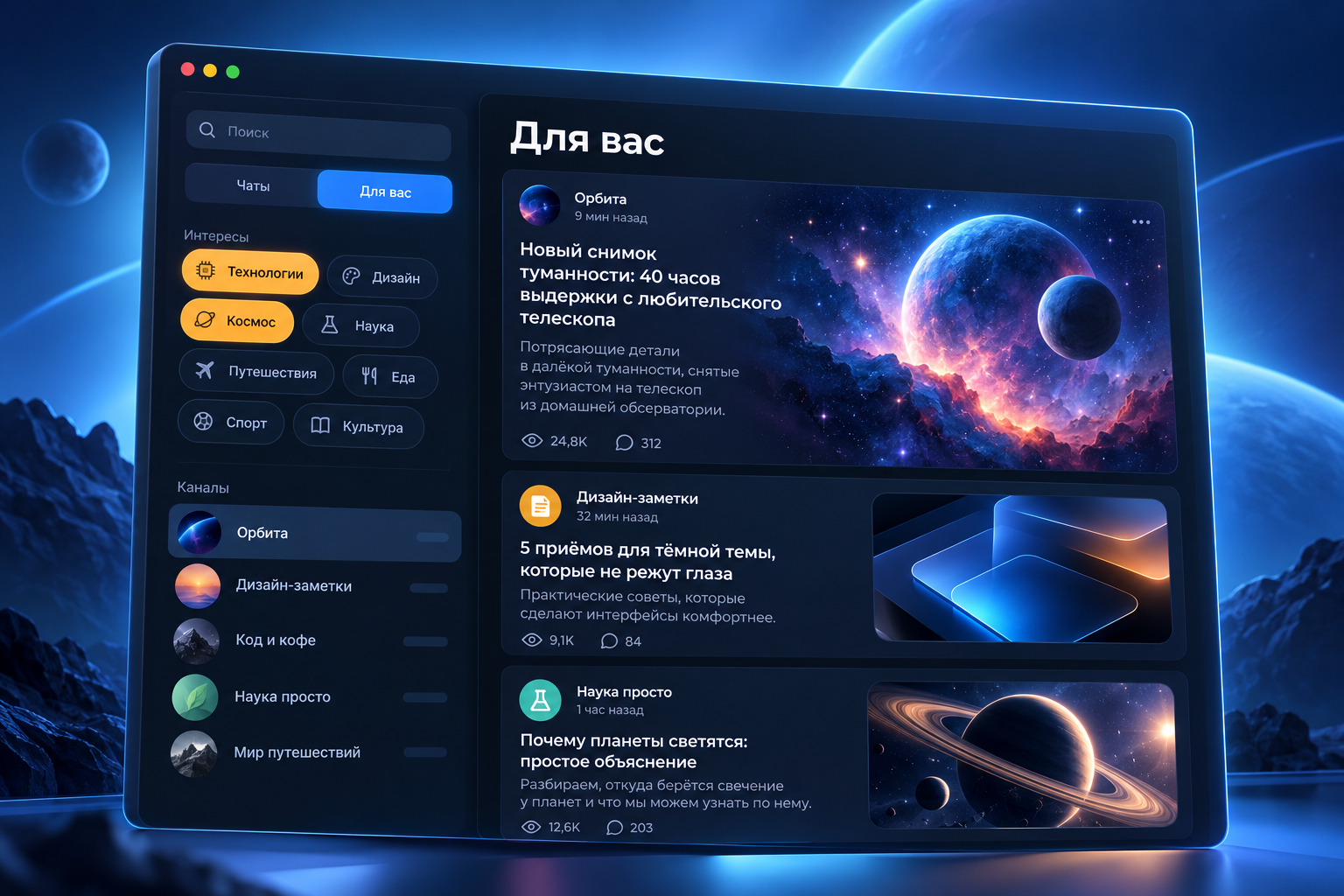 В Telegram появится новостная лента: вот так она будет выглядеть