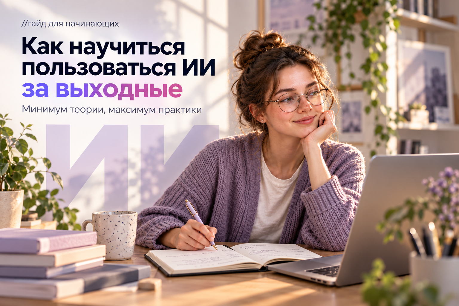 Как научиться пользоваться ИИ за выходные: минимум теории, максимум практики