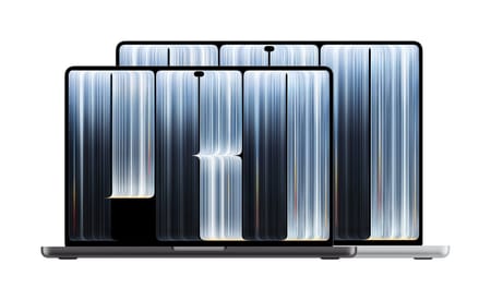 Скачать обои нового MacBook Pro с PROLED XDR
